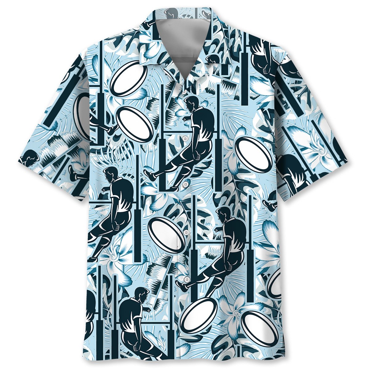 Goalzenith Rugby Player Hawaiian Shirt For Fan