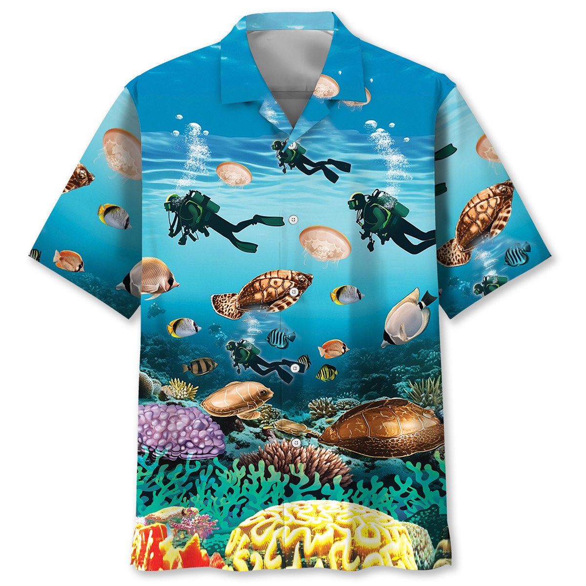Goalzenith Scuba Diving Adventure Hawaiian Shirt For Fan