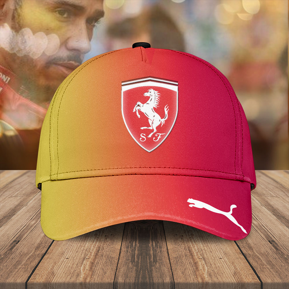 Goalzenith Scuderia Ferrari x Lewis Hamilton F1 Classic Cap For Fan