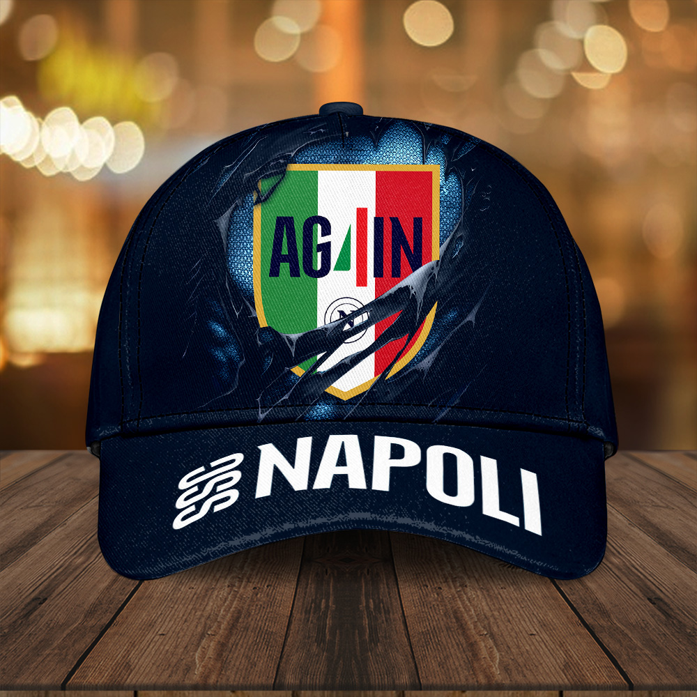 Goalzenith S.S.C. Napoli Serie A Classic Cap For Fan