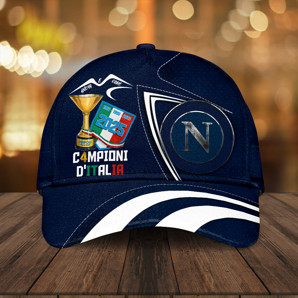 Goalzenith S.S.C. Napoli Serie A Classic Cap For Fan