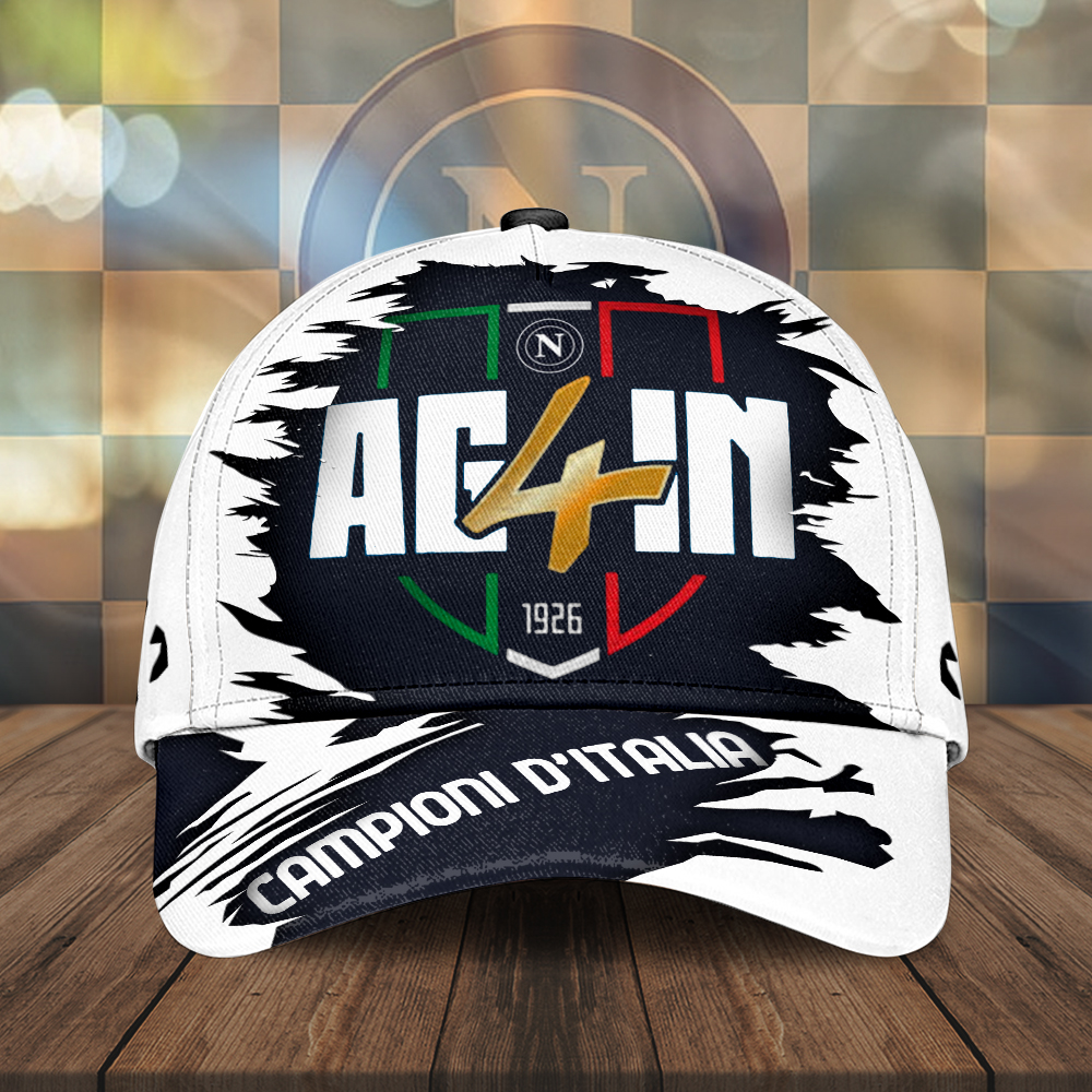 Goalzenith S.S.C. Napoli Serie A Classic Cap For Fan