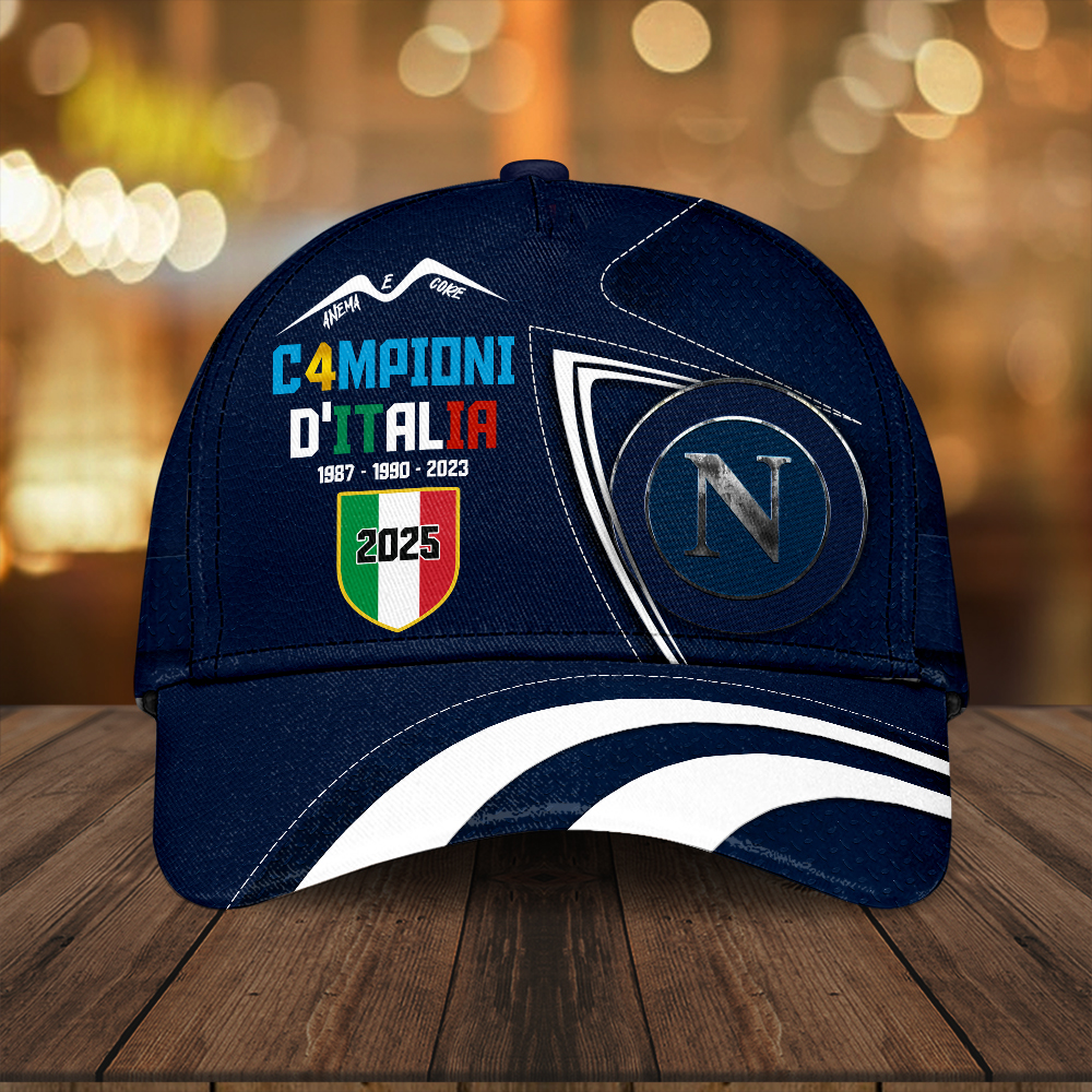 Goalzenith S.S.C. Napoli Serie A Classic Cap For Fan