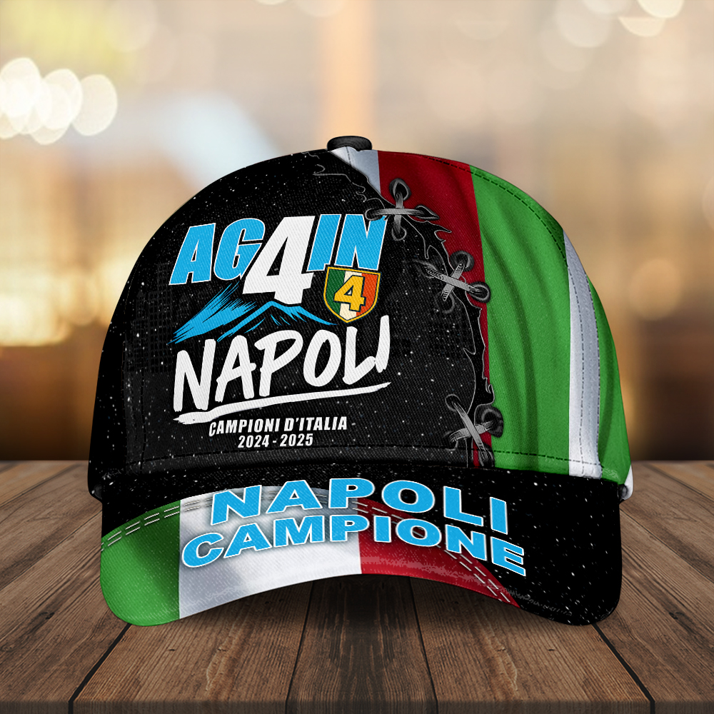 Goalzenith S.S.C. Napoli Serie A Classic Cap For Fan