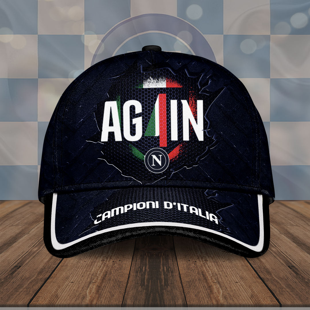 Goalzenith S.S.C. Napoli Serie A Classic Cap For Fan