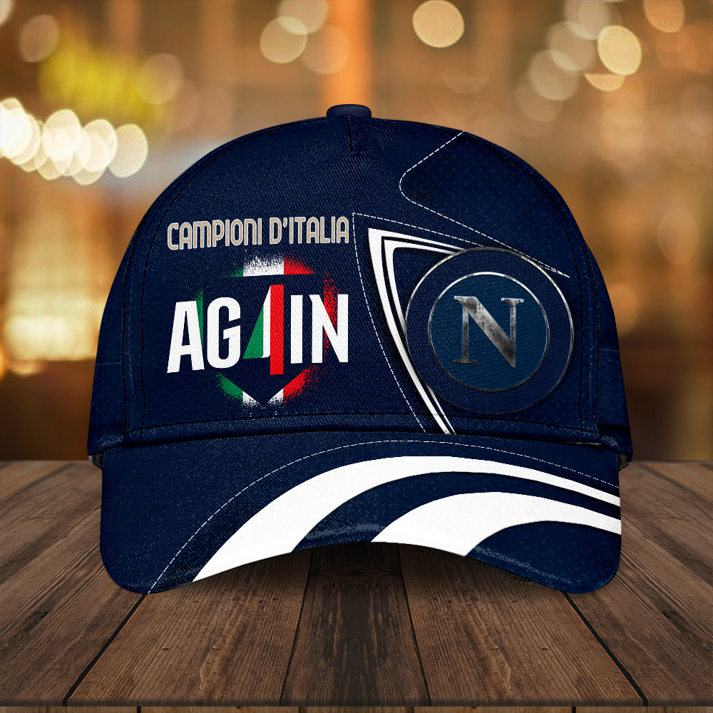 Goalzenith S.S.C. Napoli Serie A Classic Cap For Fan
