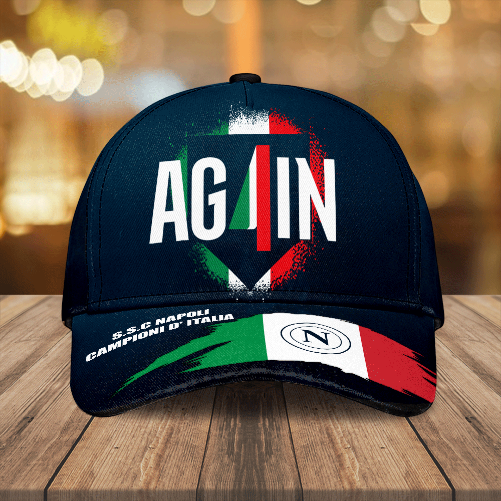 Goalzenith S.S.C. Napoli Serie A Classic Cap For Fan