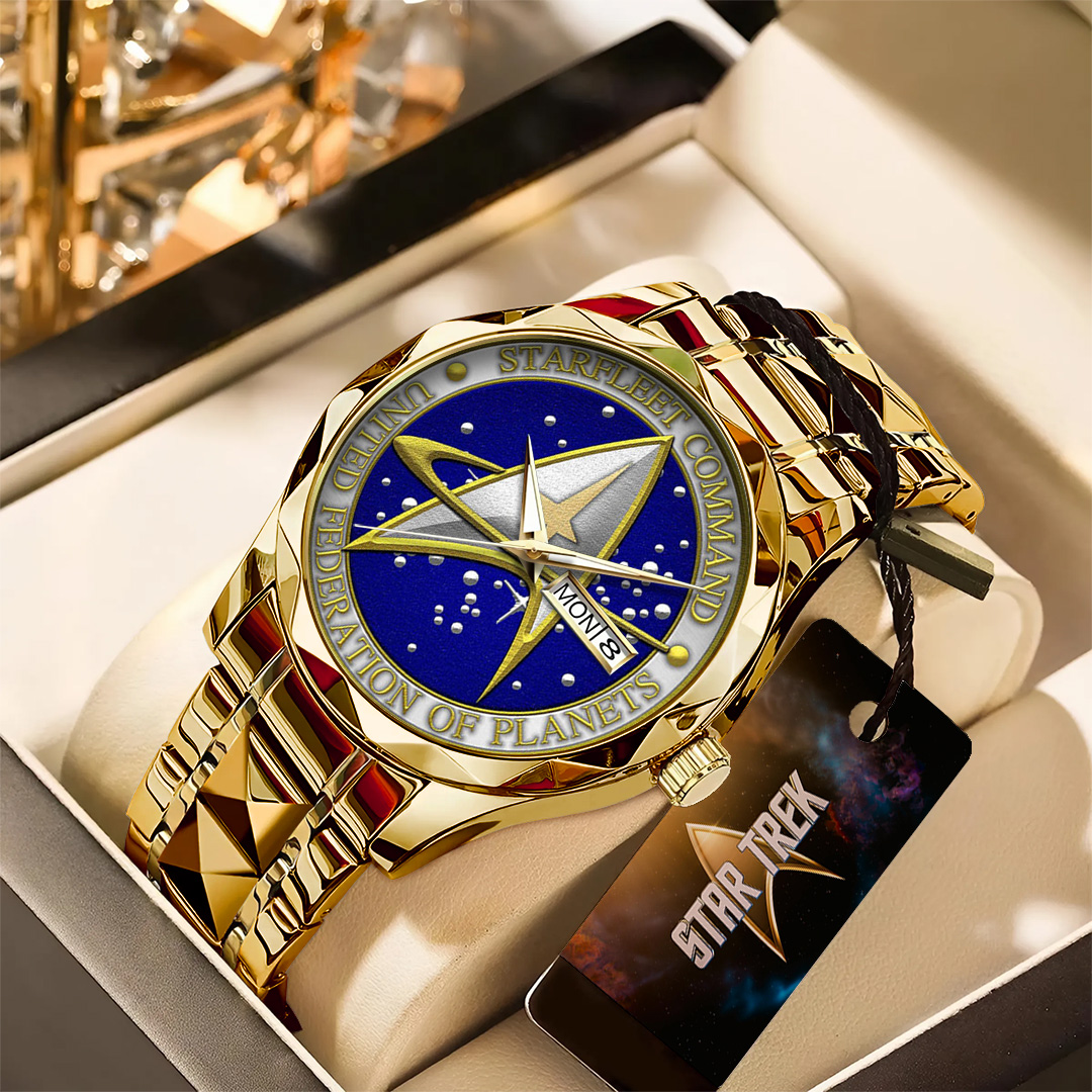 Goalzenith Star Trek Music Alloy Luxury Quartz Watch For Fan