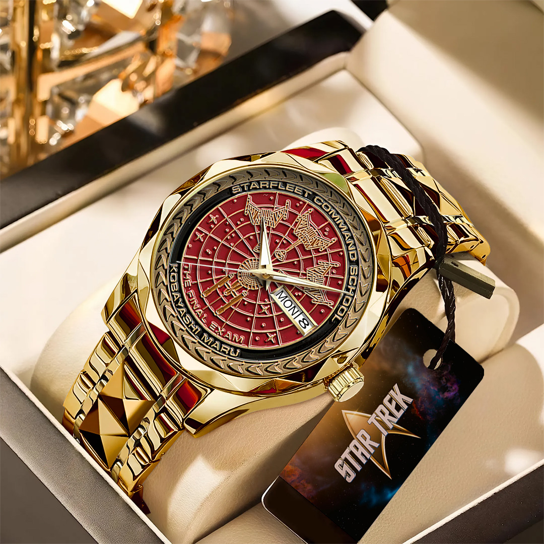 Goalzenith Star Trek Music Alloy Luxury Quartz Watch For Fan