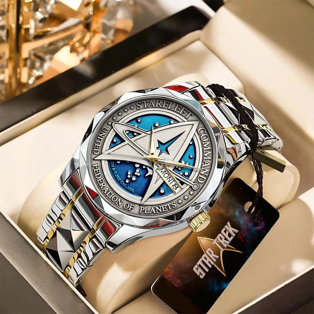Goalzenith Star Trek Music Alloy Luxury Quartz Watch For Fan