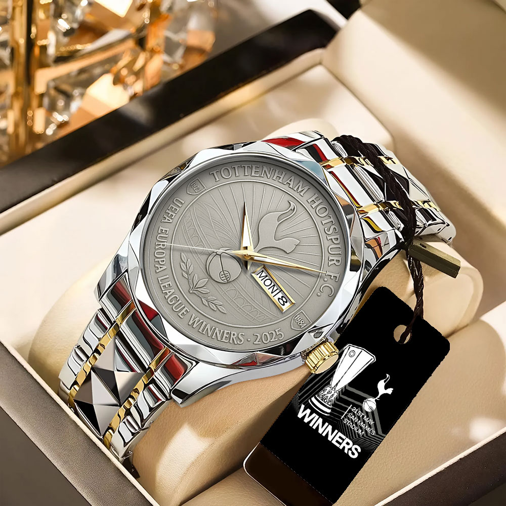 Goalzenith Tottenham Hotspur FC EPL Alloy Luxury Quartz Watch For Fan