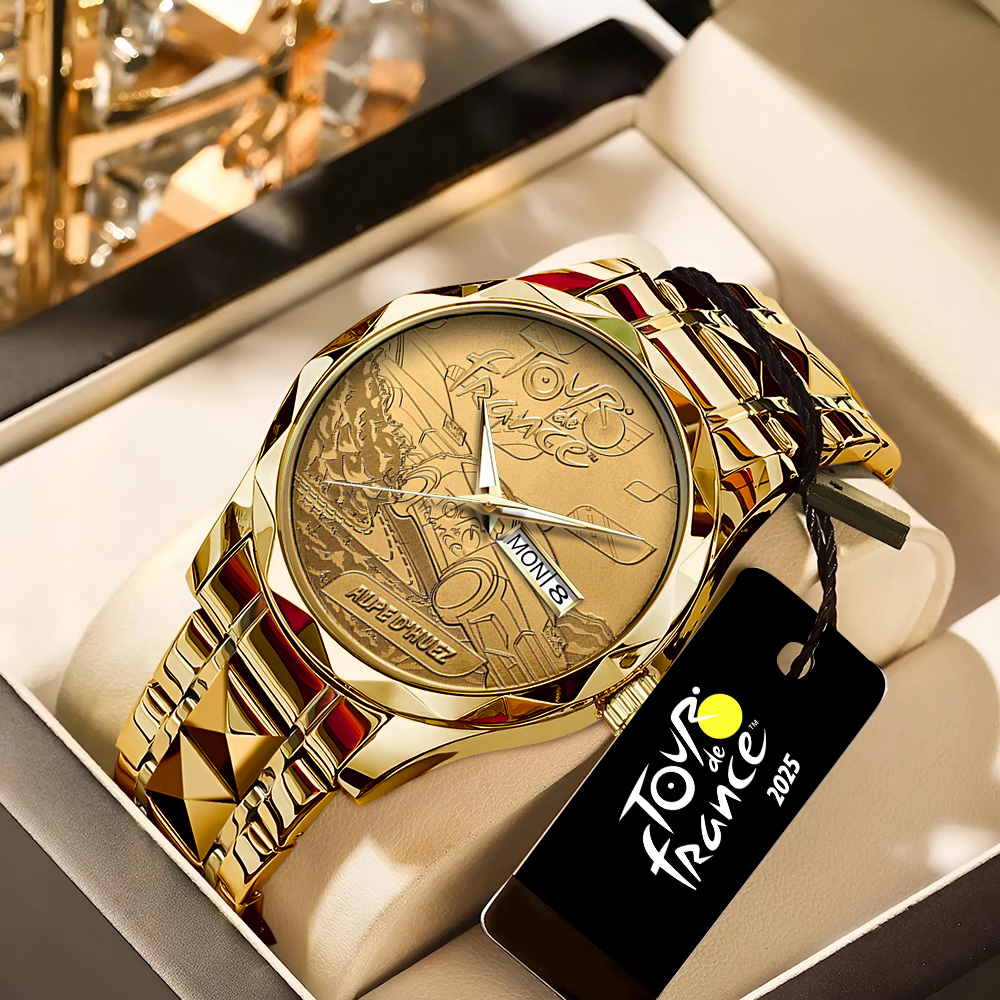 Goalzenith Tour De France 2025 Alloy Luxury Quartz Watch For Fan