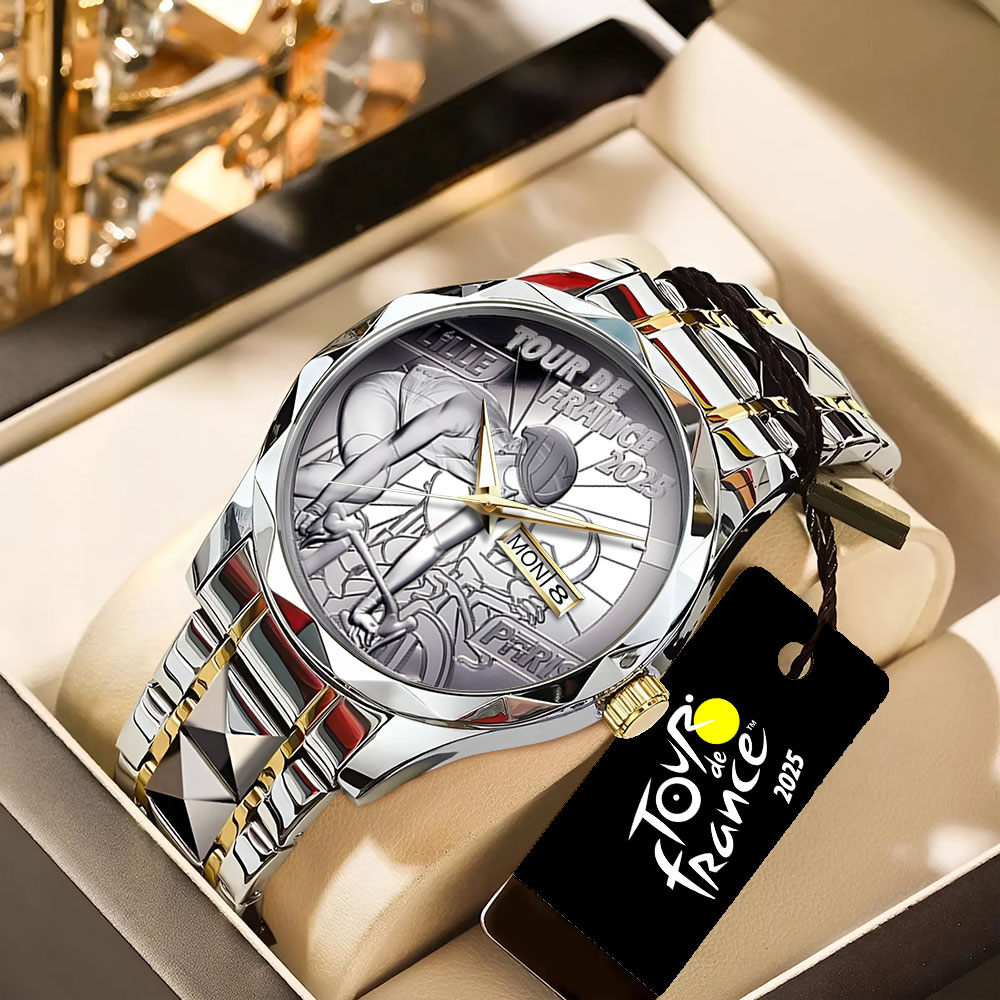 Goalzenith Tour De France 2025 Alloy Luxury Quartz Watch For Fan