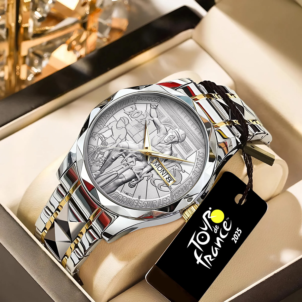 Goalzenith Tour De France 2025 Alloy Luxury Quartz Watch For Fan