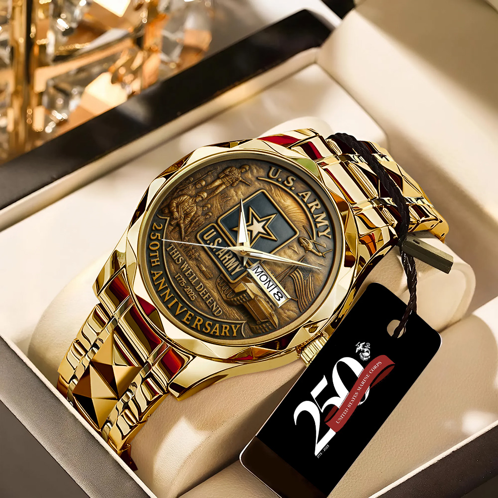 Goalzenith United States Marine Corps Alloy Luxury Quartz Watch For Fan