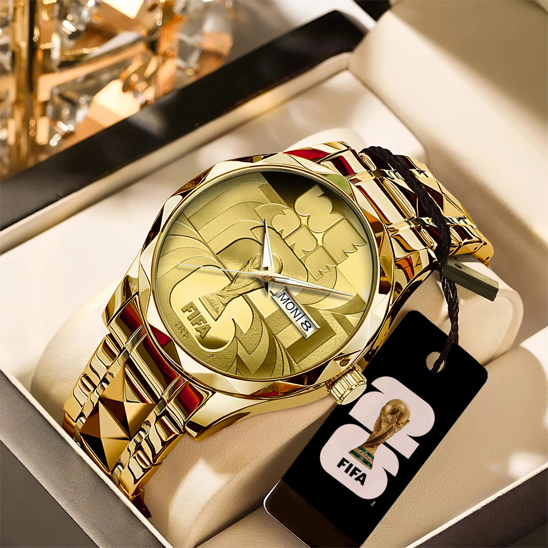 Goalzenith World Cup 2026 Alloy Luxury Quartz Watch For Fan