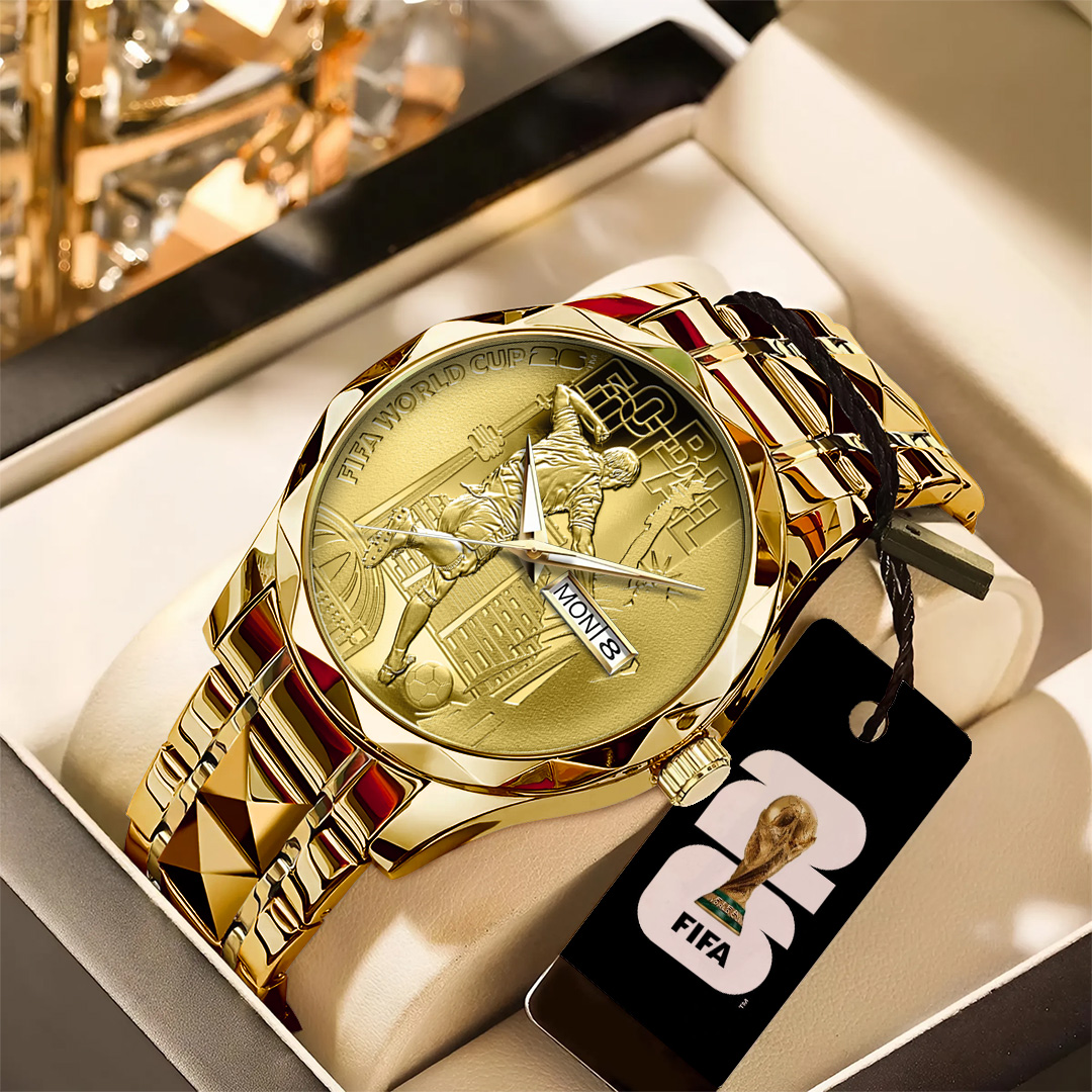 Goalzenith World Cup 2026 Alloy Luxury Quartz Watch For Fan