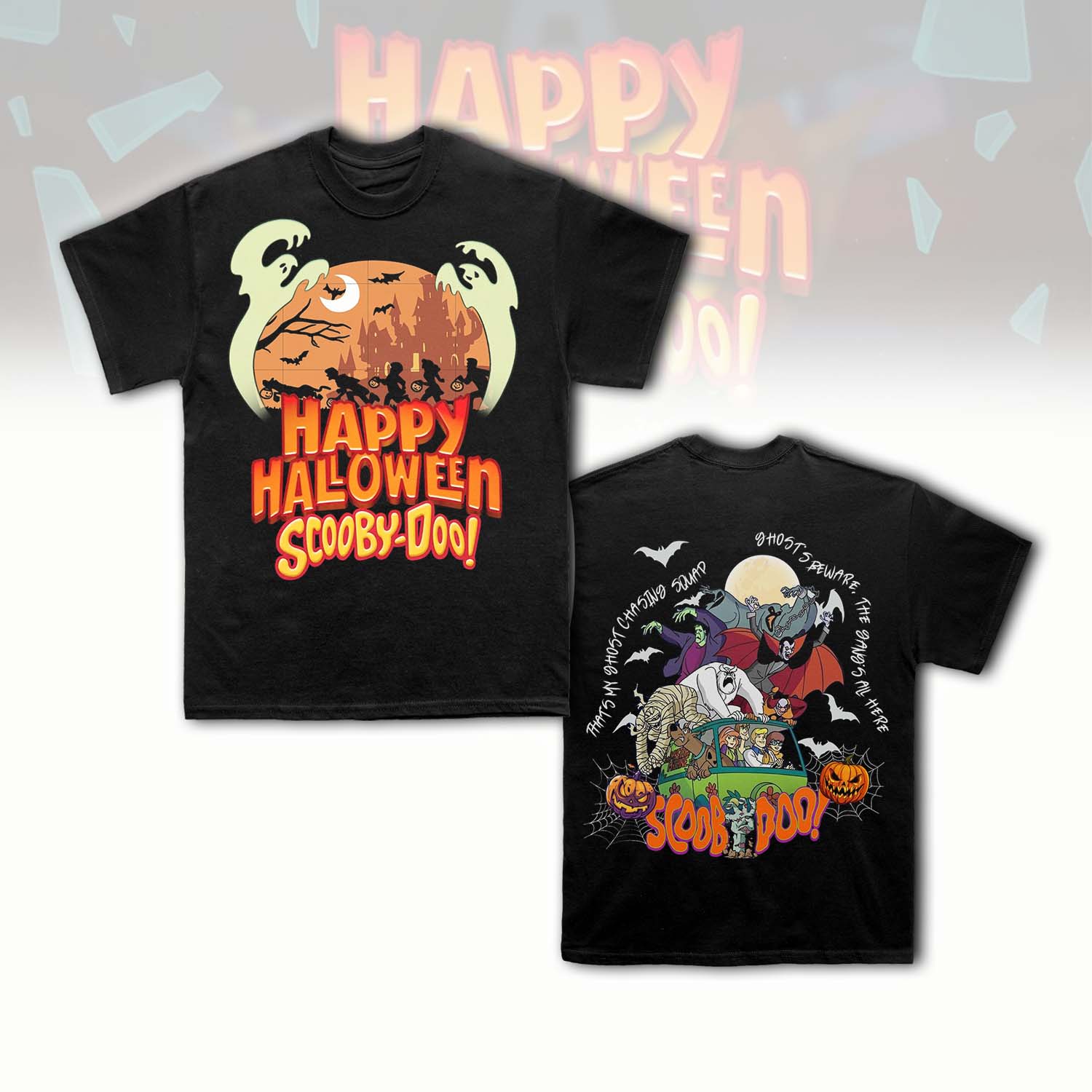 Goalzenith Scooby-Doo x Halloween T Shirt Gift For Fans